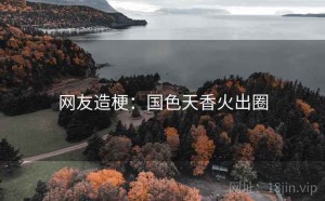 网友造梗：国色天香火出圈