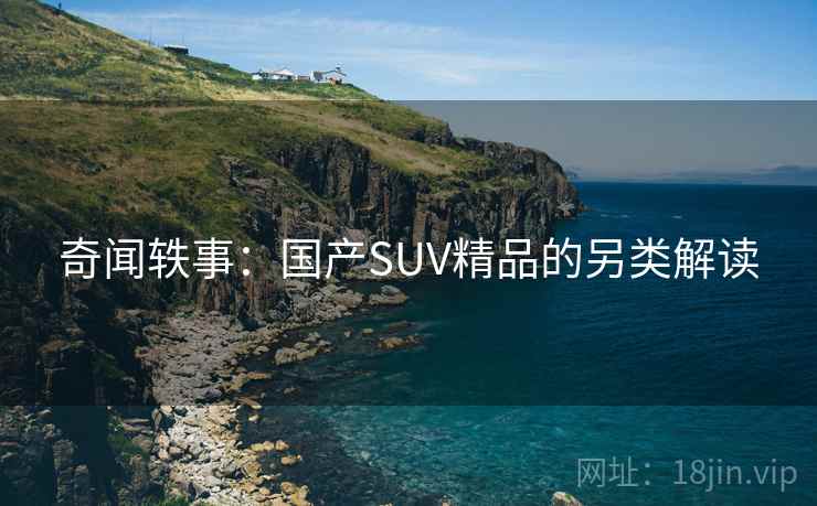 奇闻轶事:国产SUV精品的另类解读 奇闻轶事:国产SUV精品的另类解读